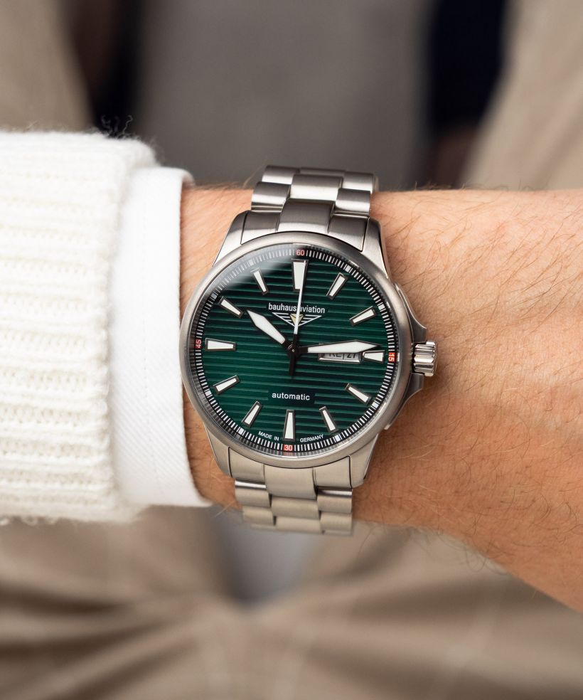 Годинник Чоловічий Bauhaus Aviation Titanium Automatic