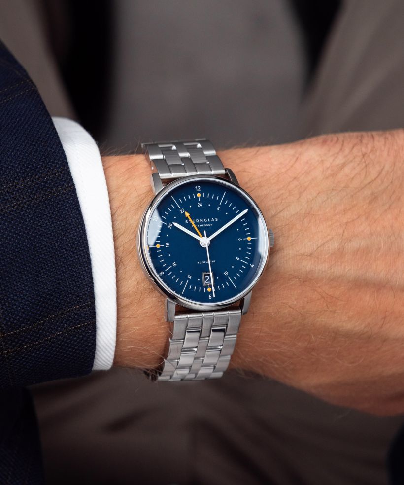 Годинник Чоловічий Sternglas Naos Pro GMT Automatik