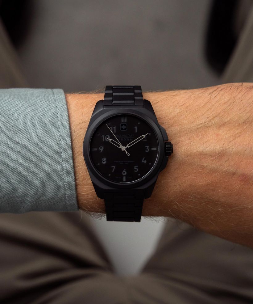 Годинник Чоловічий Swiss Military Hanowa Fieldmaster Stealth