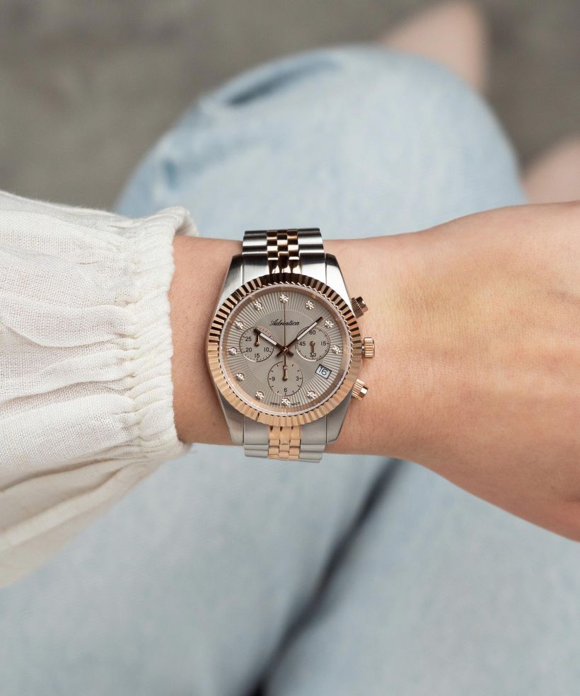 Годинник Жіночий Adriatica Classic Chronograph