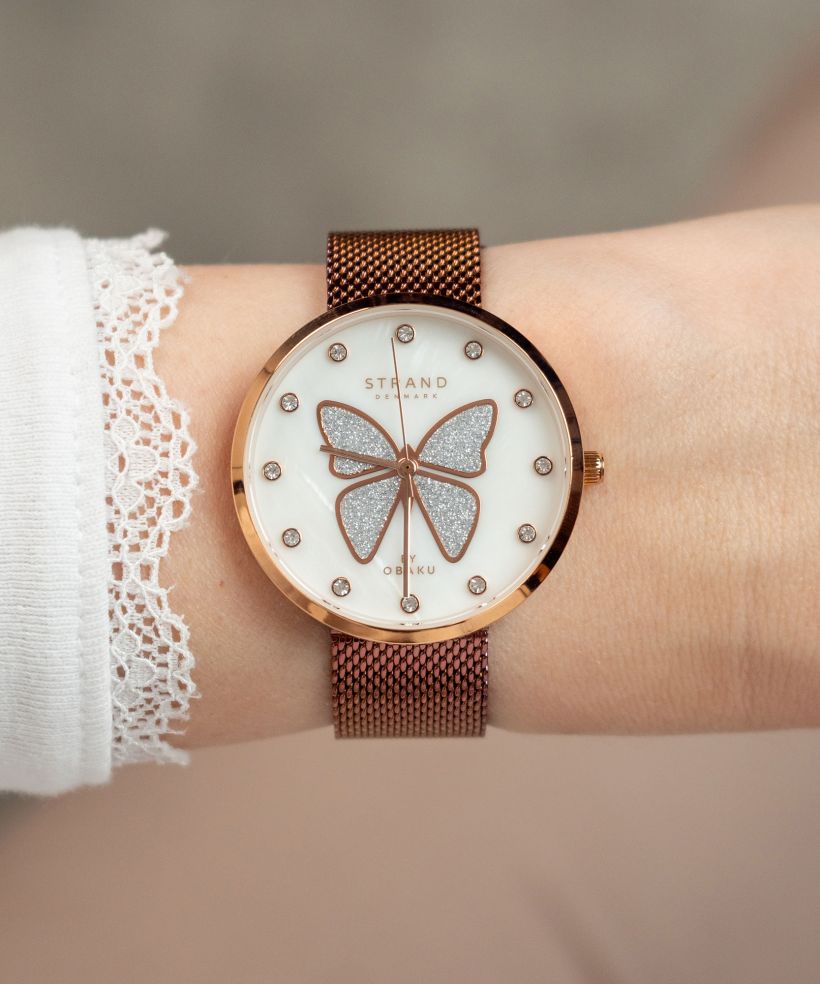 Годинник Жіночий Strand by Obaku Butterfly