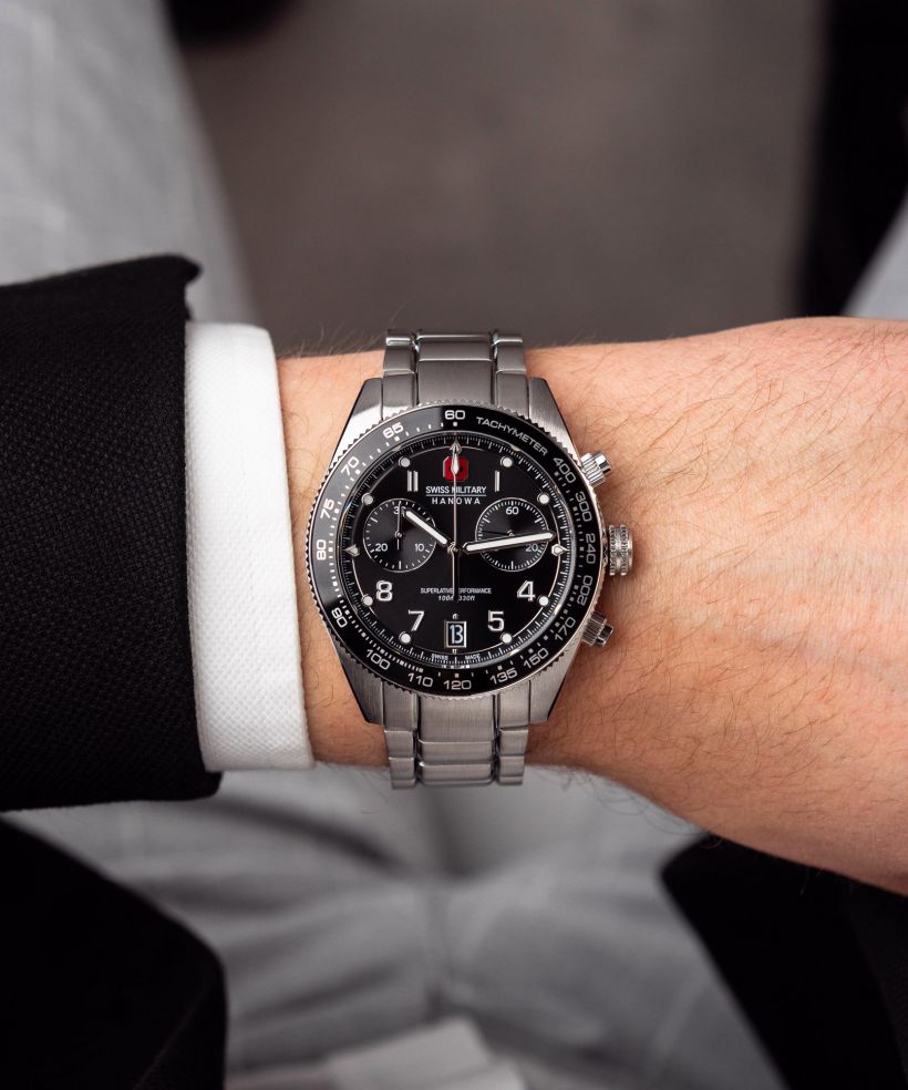 Годинник Чоловічий Swiss Military Hanowa Spitfire Chronograph