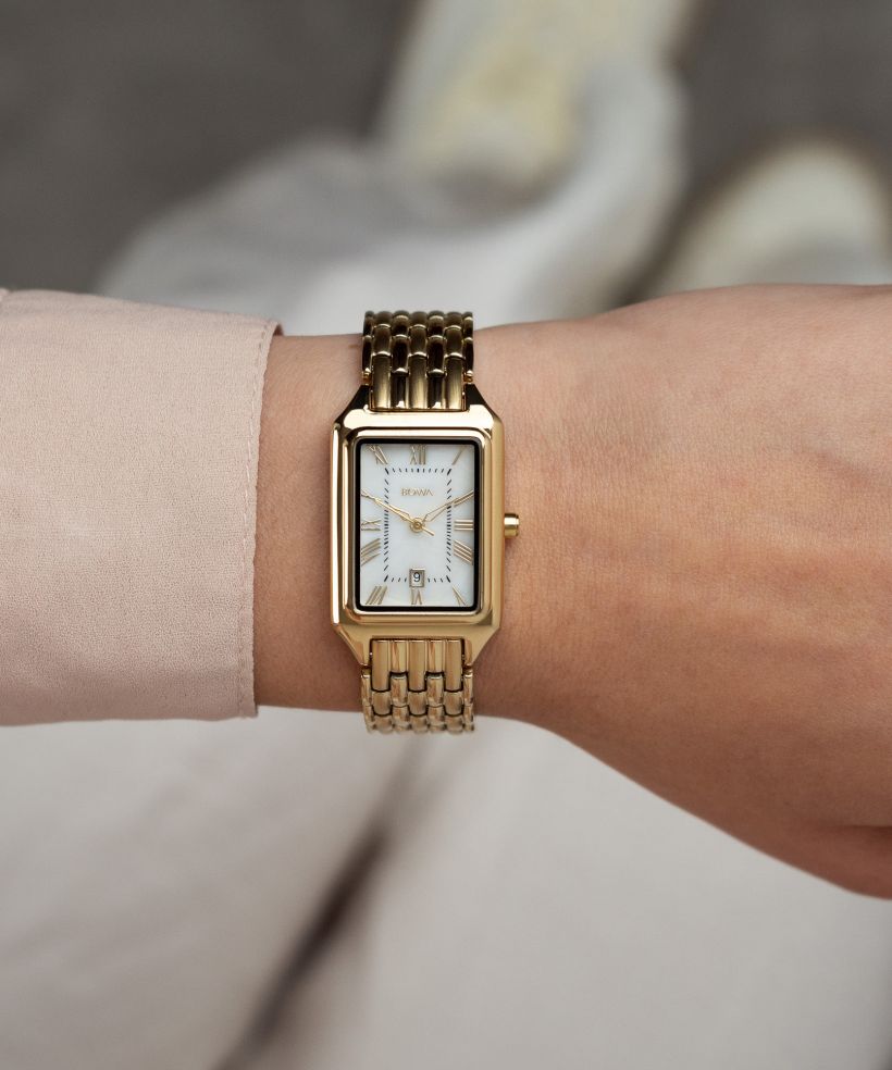 Годинник Жіночий BOWA Barcelona Pearl Gold Steel 23