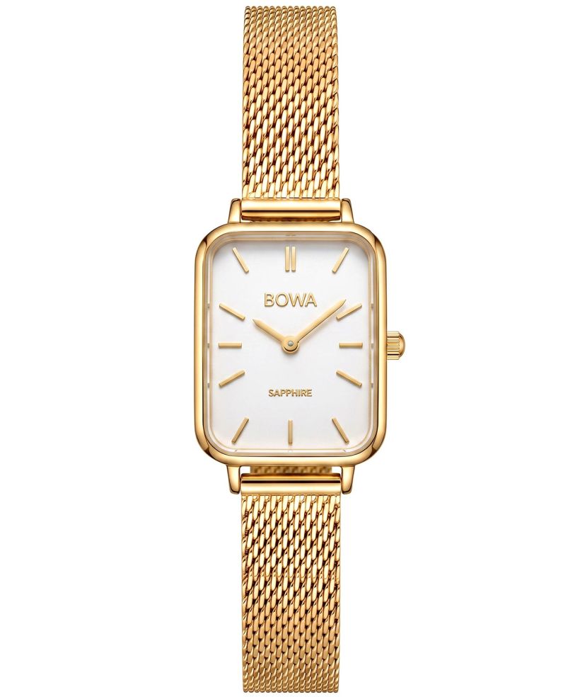 Годинник Жіночий BOWA Dubai White-Gold Mesh 20