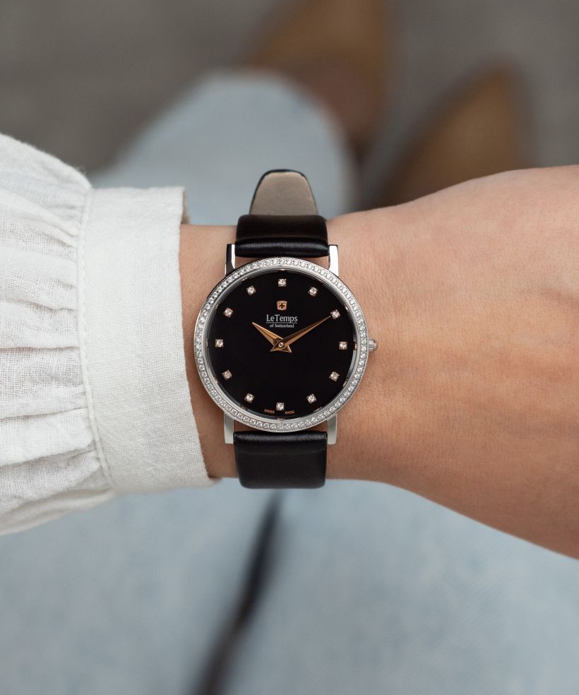 Годинник Жіночий Le Temps Zafira Slim Swarovski