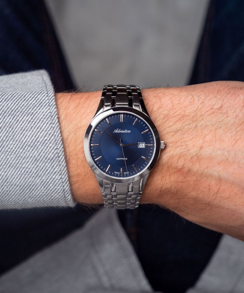 Годинник Чоловічий Adriatica Sapphire
