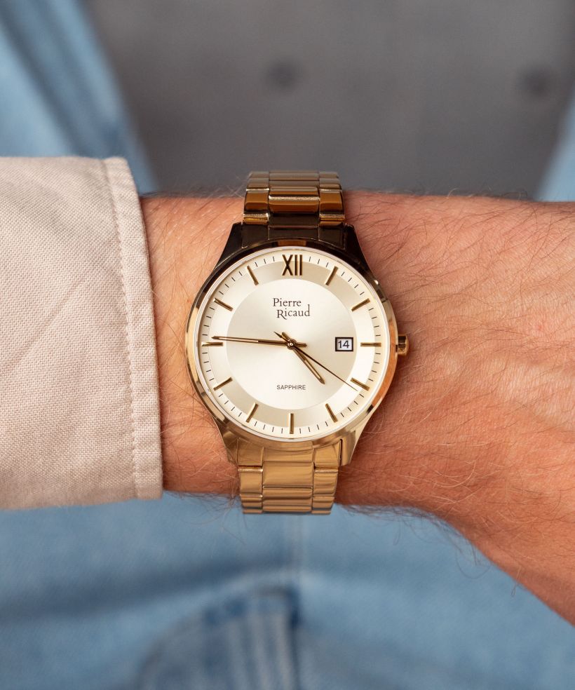 Годинник Чоловічий Pierre Ricaud Sapphire
