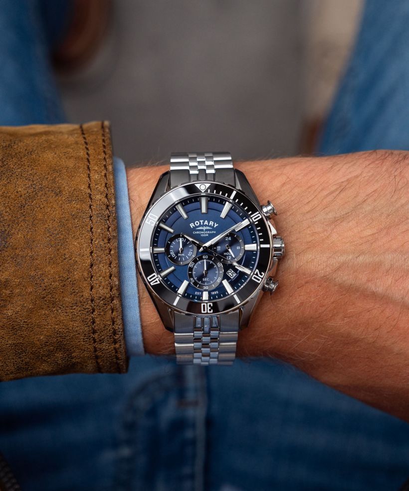 Годинник Чоловічий Rotary Apex100 Chronograph