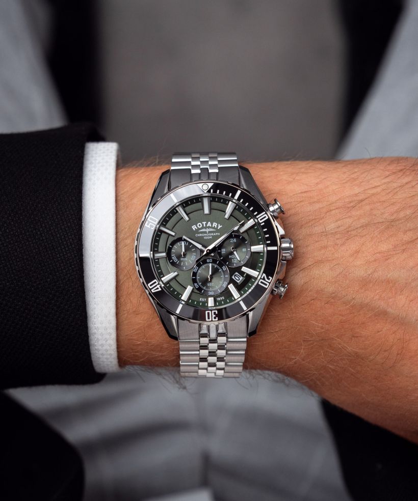 Годинник Чоловічий Rotary Apex100 Chronograph