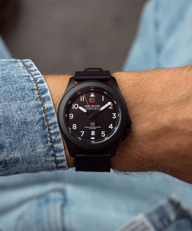 Годинник Чоловічий Swiss Military Hanowa Fieldmaster Tritium