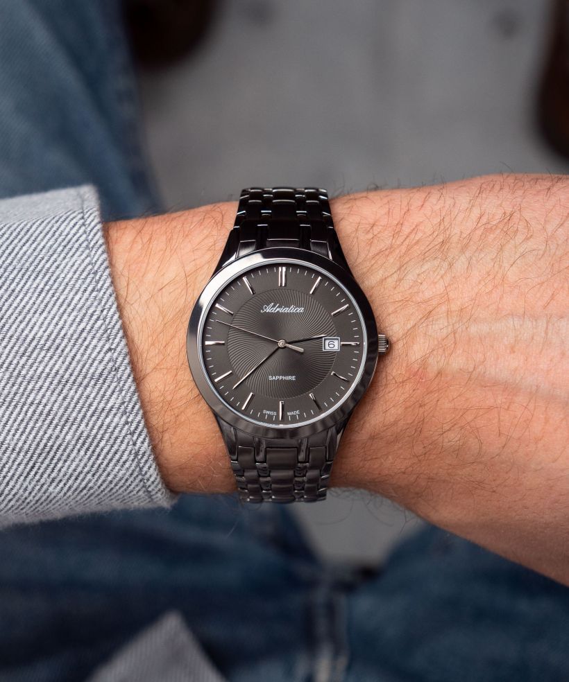 Годинник Чоловічий Adriatica Sapphire