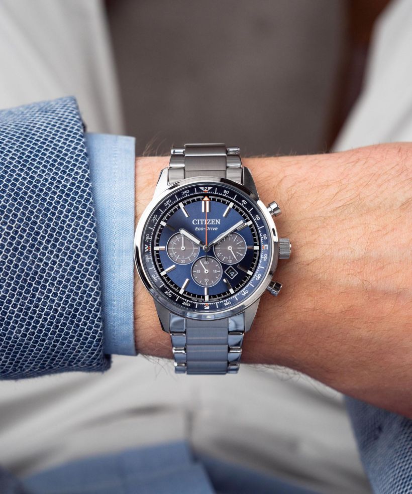 Годинник Чоловічий Citizen Pilot Eco-Drive Chronograph