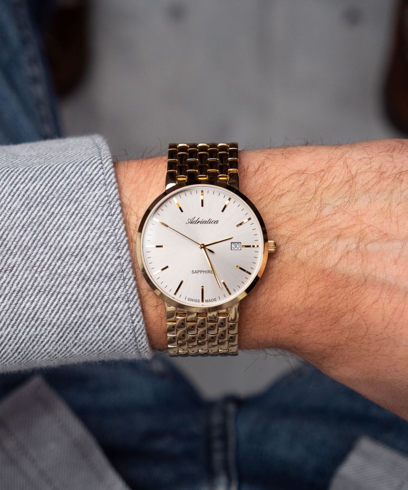 Годинник Чоловічий Adriatica Sapphire