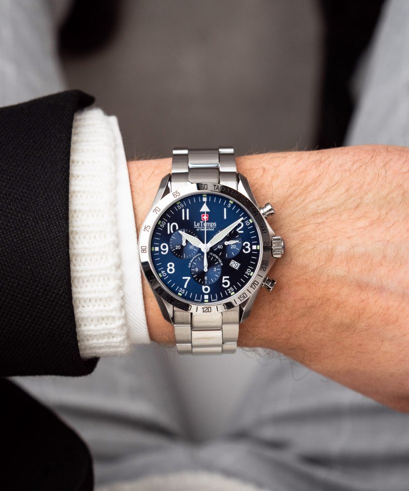 Годинник Чоловічий Le Temps Air Marshal Chronograph