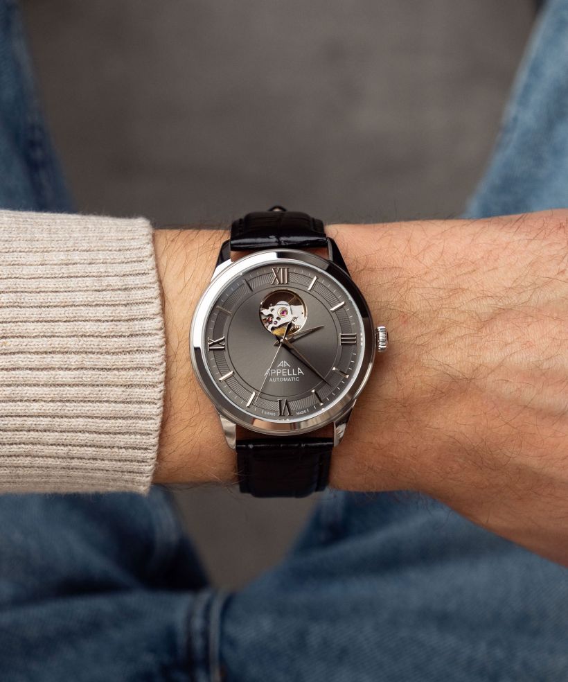Годинник Чоловічий Appella Classic Open Heart Automatic