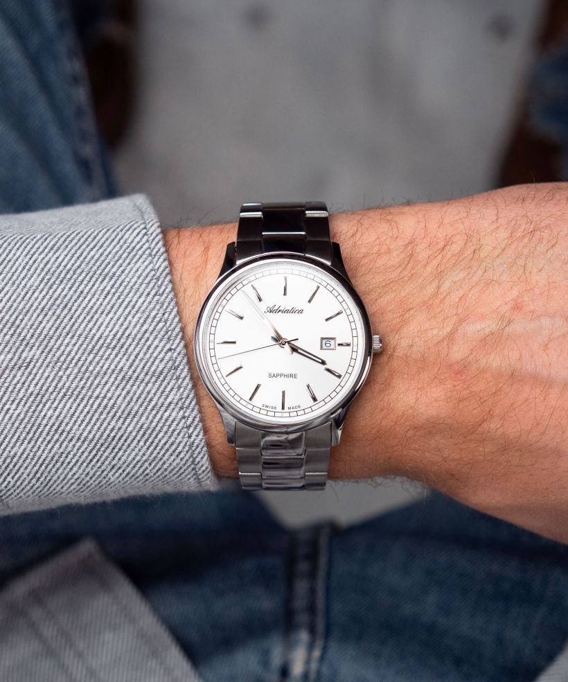 Годинник Чоловічий Adriatica Sapphire