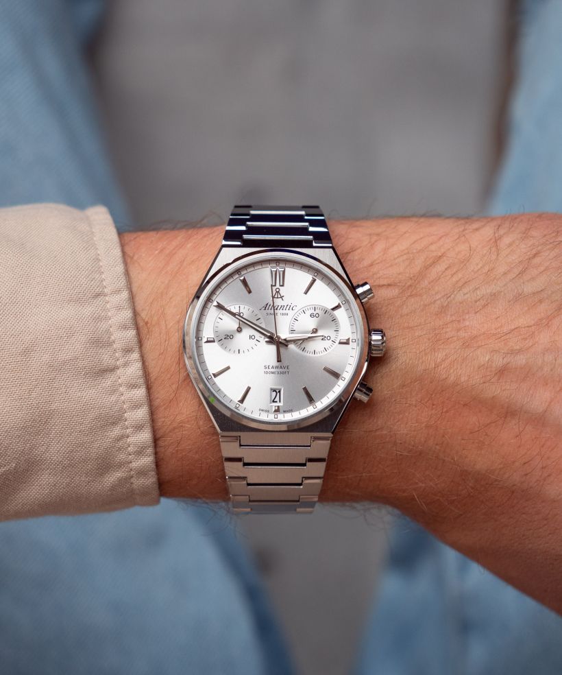 Годинник Чоловічий Atlantic Seawave Chronograph