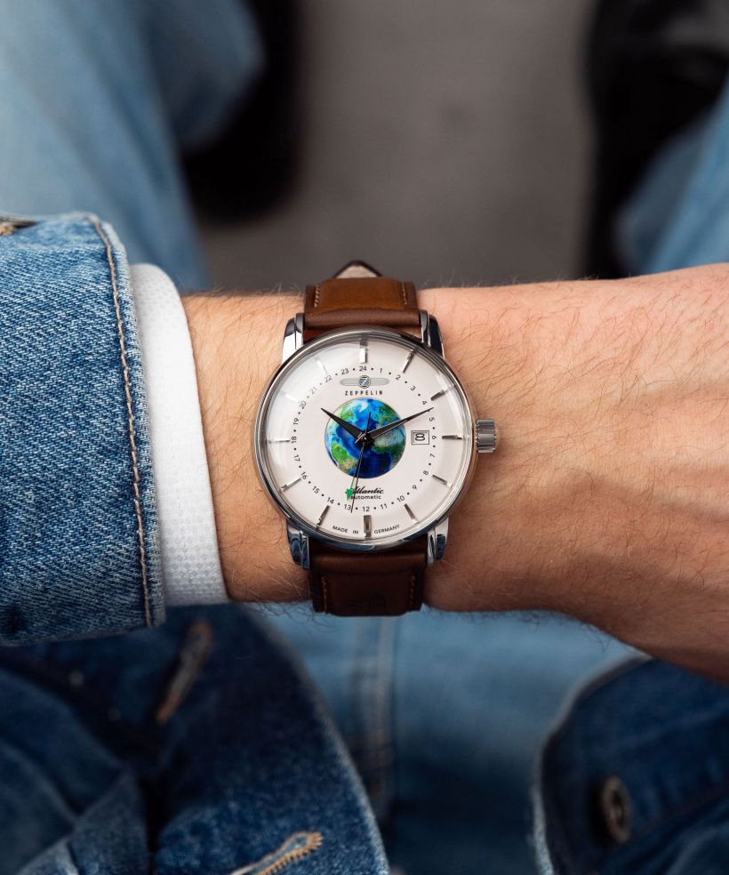 Годинник Чоловічий Zeppelin Atlantic Automatic GMT