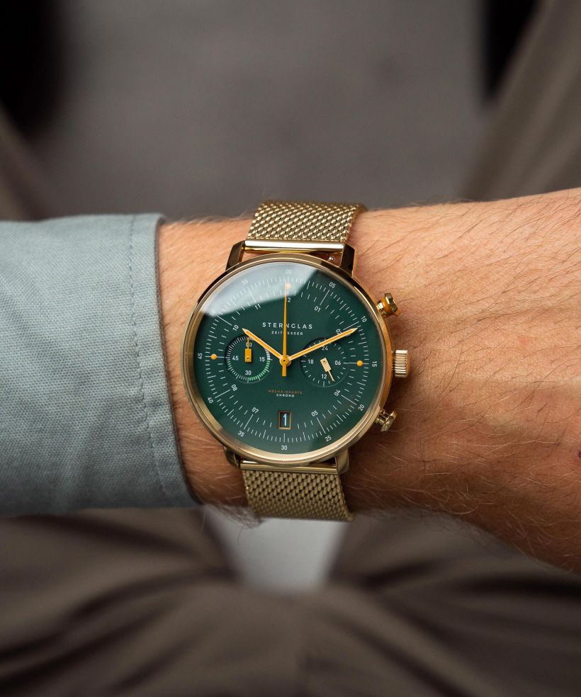 Годинник Чоловічий Sternglas Hamburg Ed Vintage Chronograph
