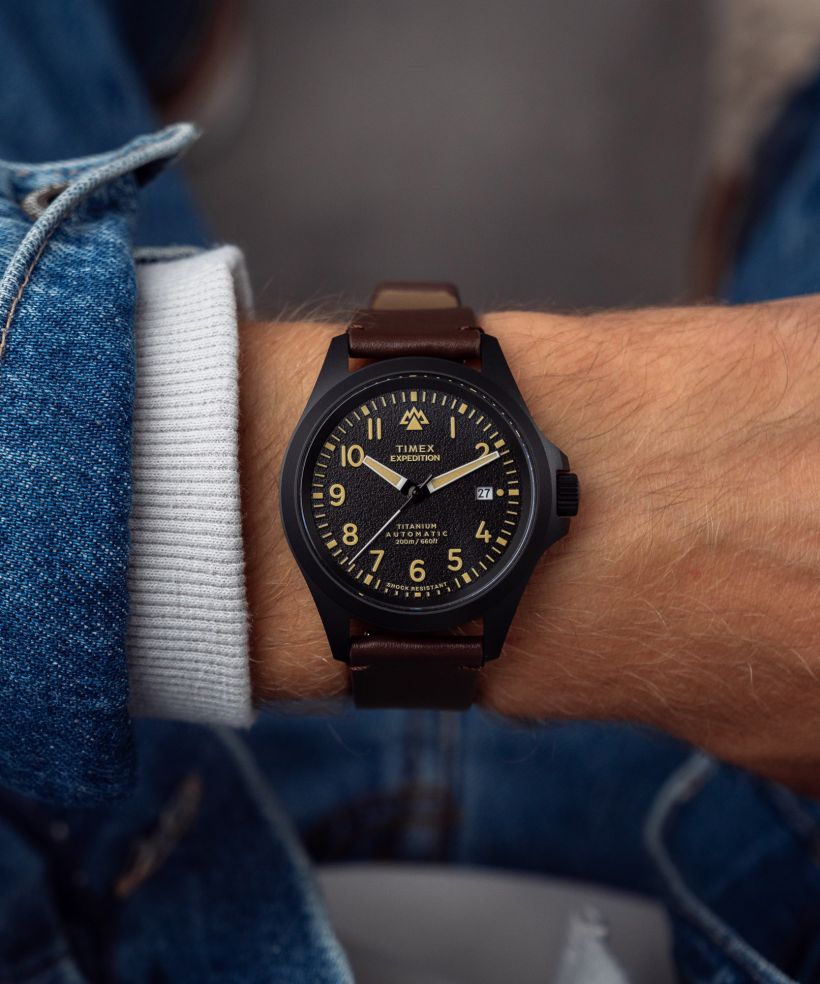Годинник Чоловічий Timex Expedition Field Post Automatic Titanium