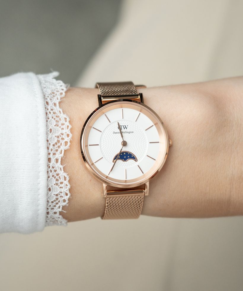 Годинник Жіночий Daniel Wellington Petite Moonphase 32