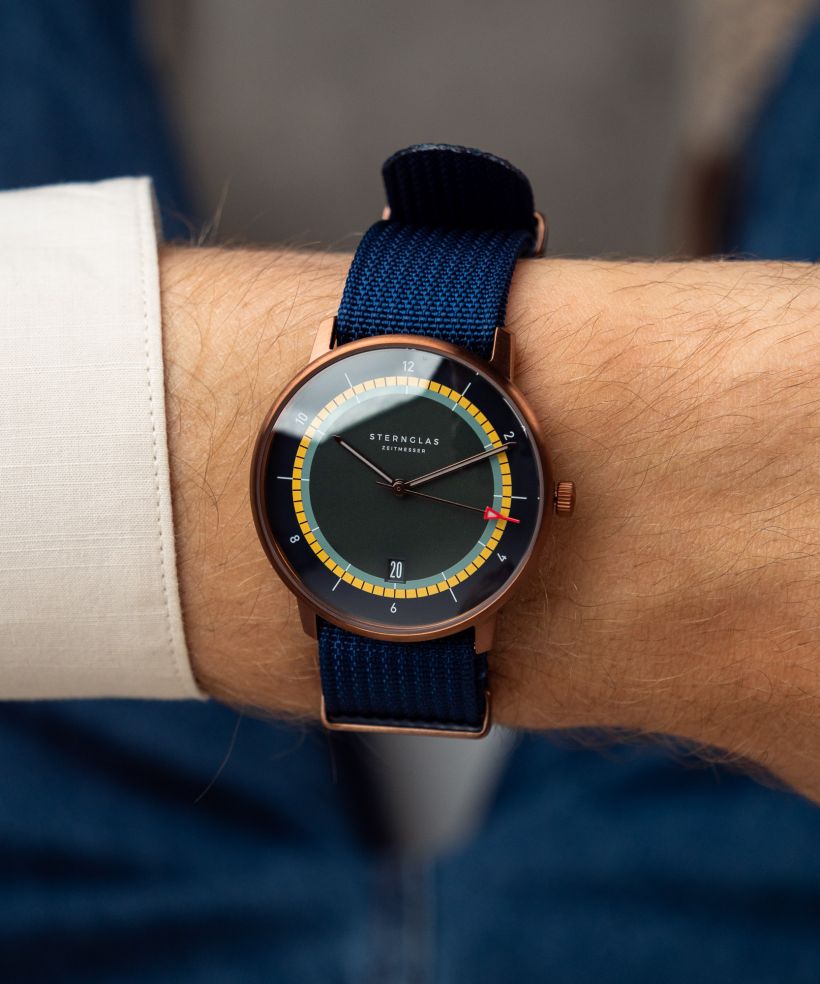 Годинник Чоловічий Sternglas Naos Edition Argo Bronze