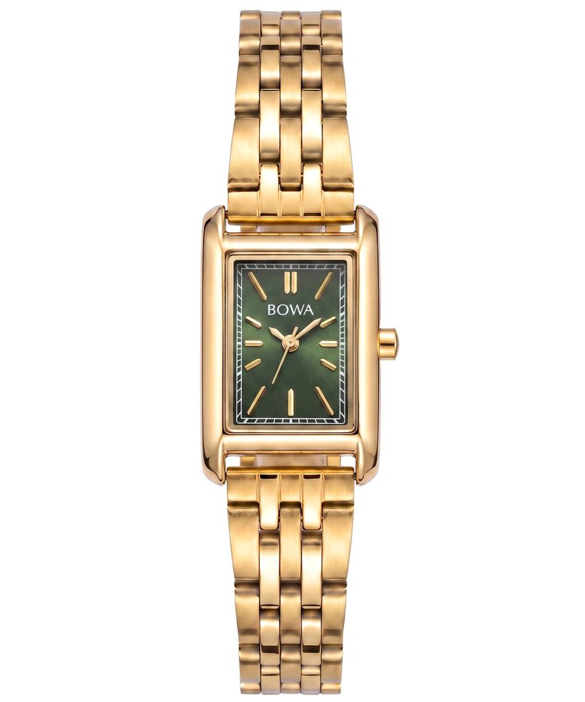 Годинник Жіночий BOWA Paris Green-Gold Steel 20
