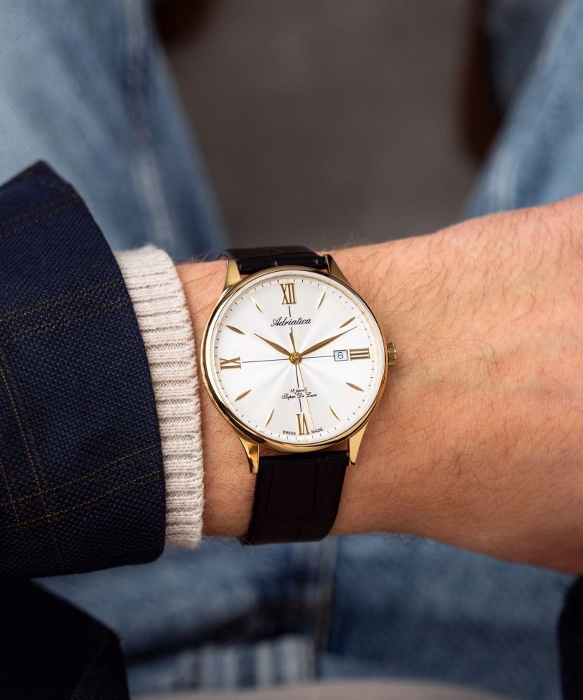 Годинник Чоловічий Adriatica Super de Luxe Mechanical