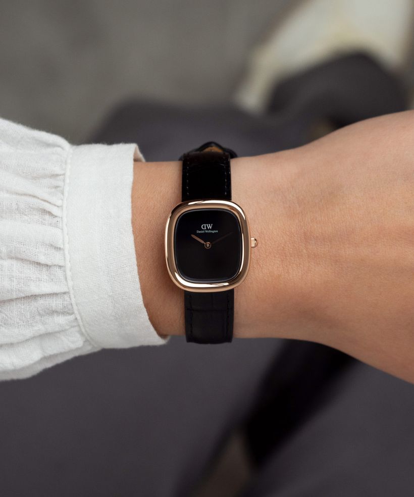 Годинник Жіночий Daniel Wellington Margot Reading Onyx Ceramic Rose Gold