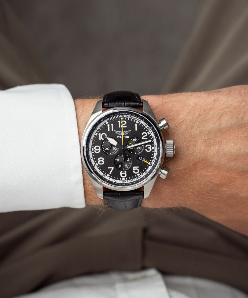 Годинник Чоловічий Aviator Airacobra P45 Chrono