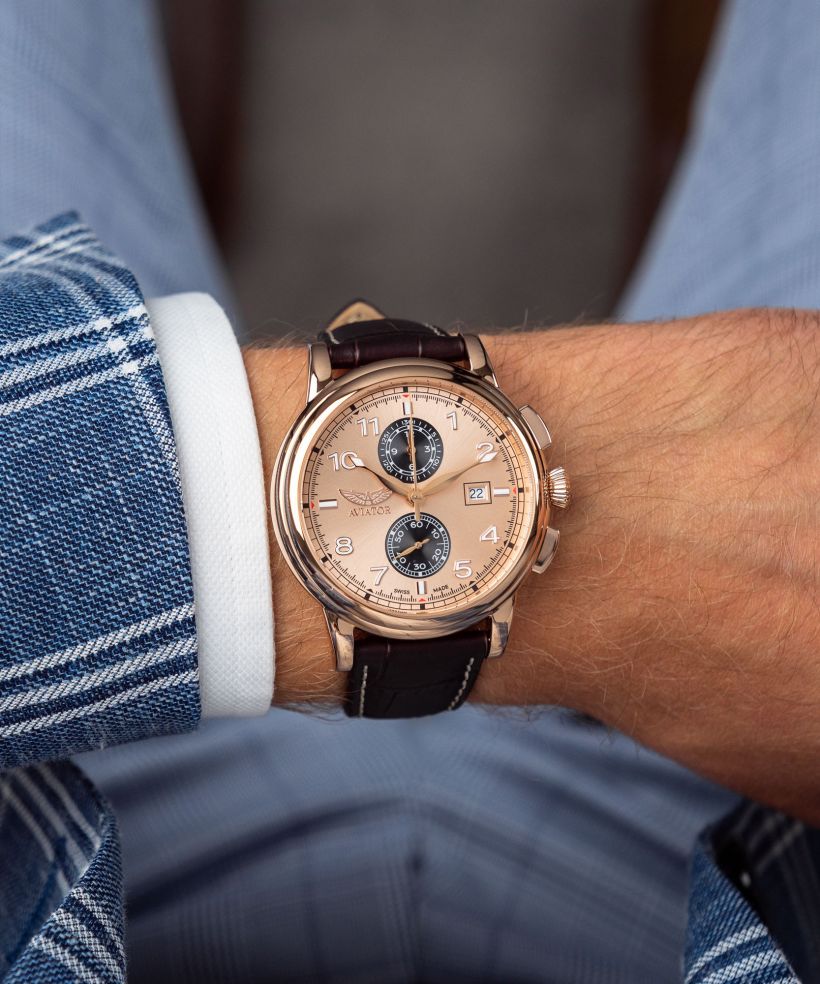 Годинник Чоловічий Aviator Douglas DC-3 Chronograph Limited Edition