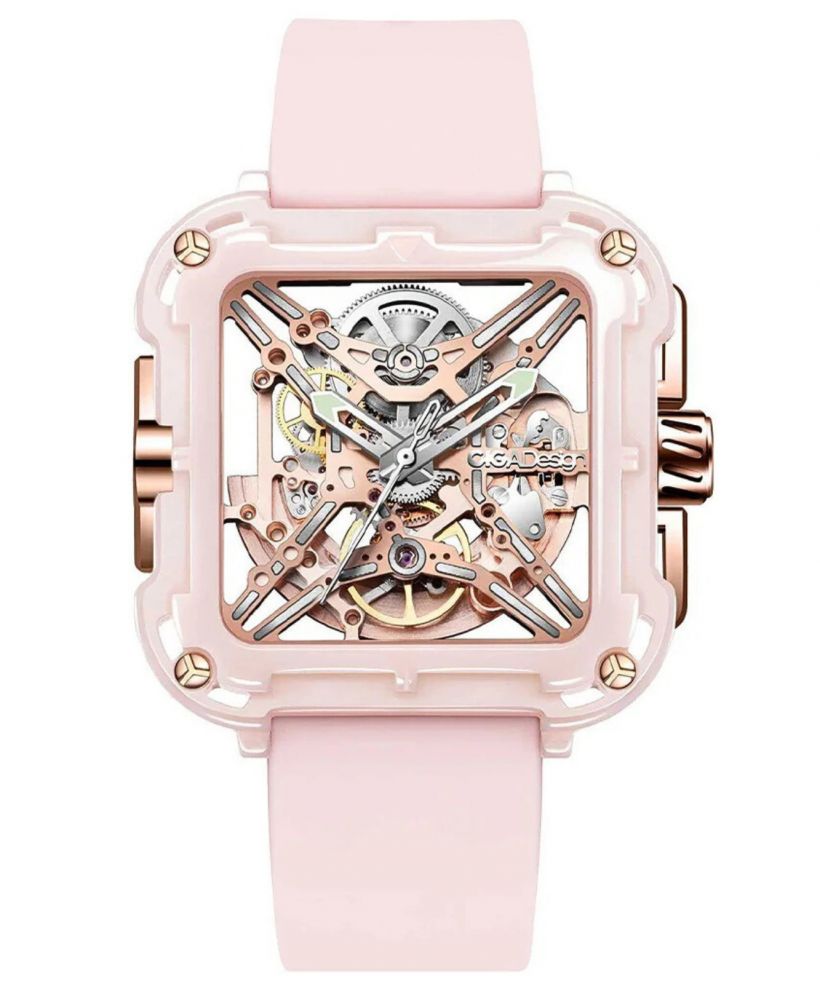 Годинник Жіночий Ciga Design X Series Ceramic Skeleton