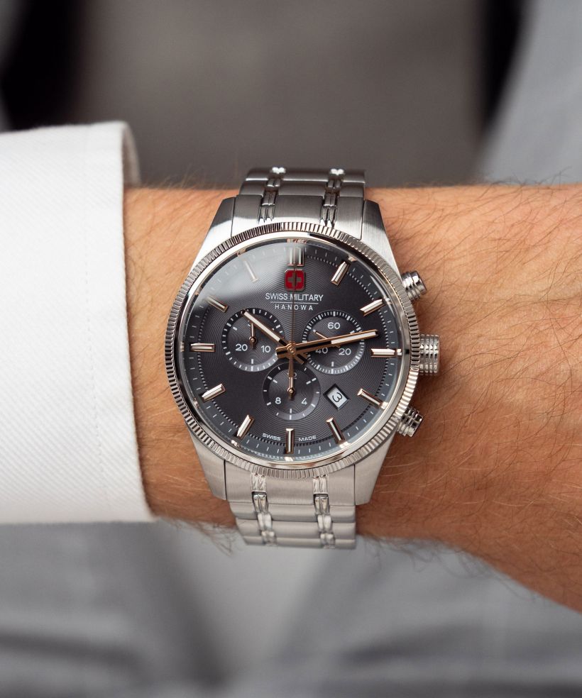 Годинник Чоловічий Swiss Military Hanowa Airman First Class Chronograph