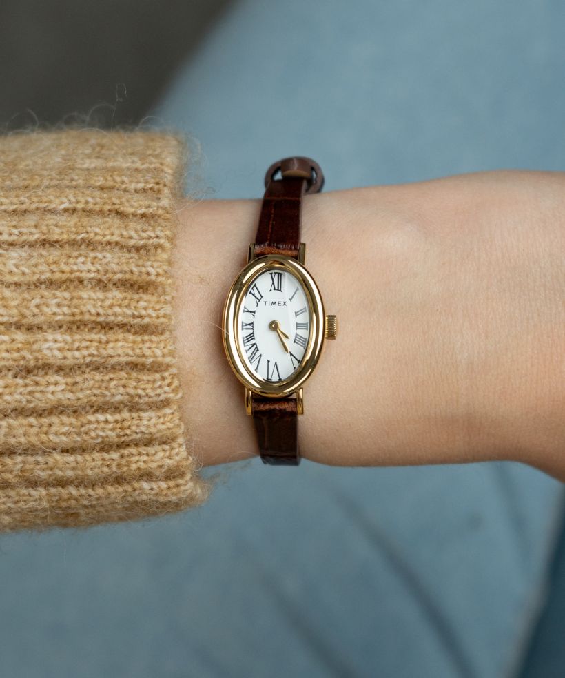 Годинник Жіночий Timex Cavatina 19mm Leather
