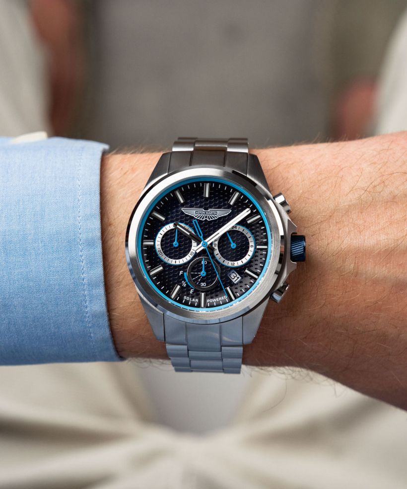 Годинник Чоловічий Aston Martin Thrill Heritage Line Solar Chronograph