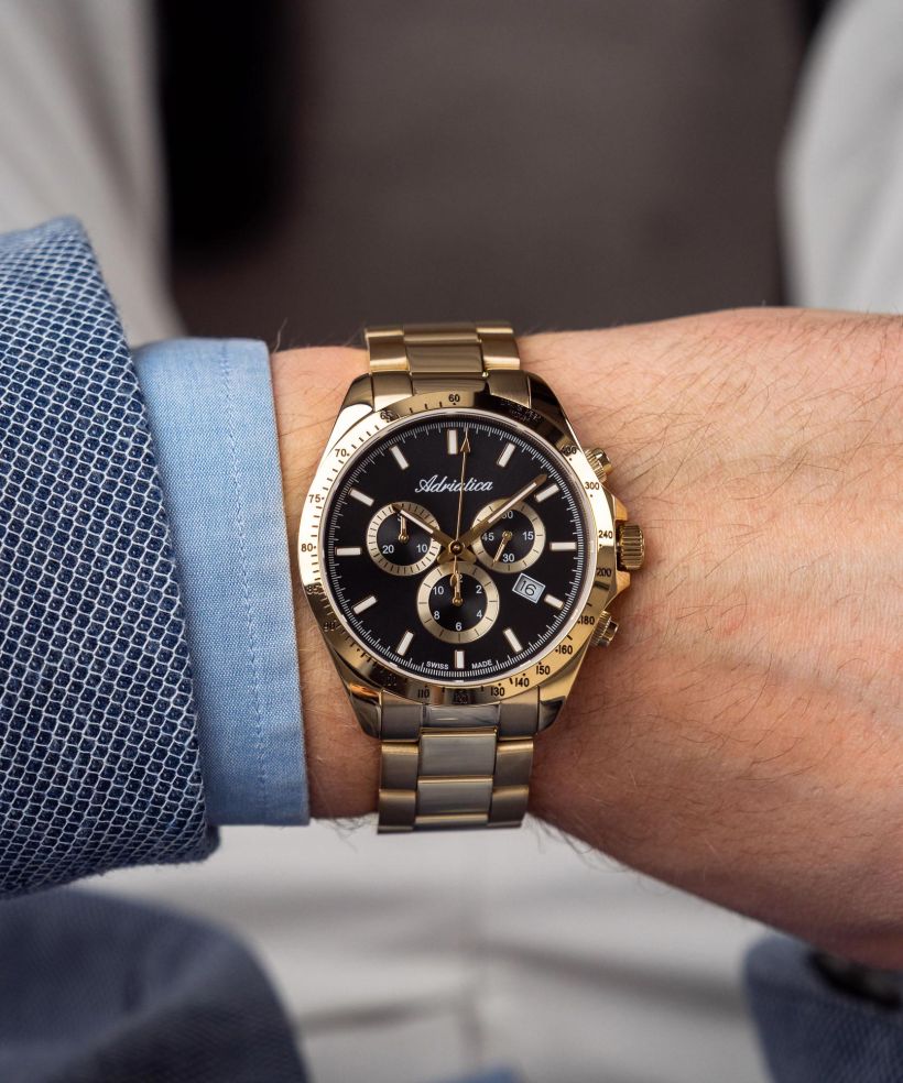 Годинник Чоловічий Adriatica Classic Chronograph