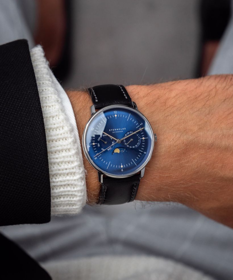 Годинник Чоловічий Sternglas Naos Moonphase