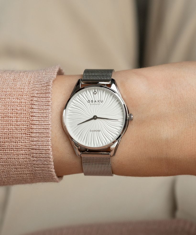 Годинник Жіночий Obaku Smykke Silver