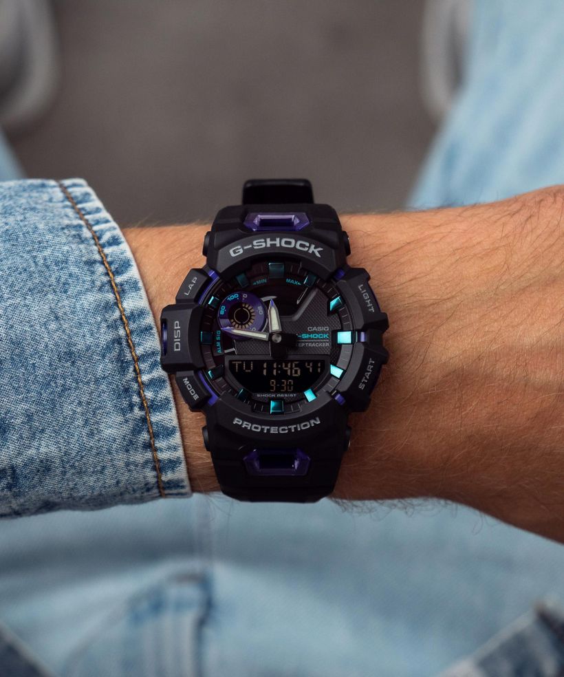 Годинник Чоловічий Casio G-Shock G-Squad Bluetooth Sync Step Tracker