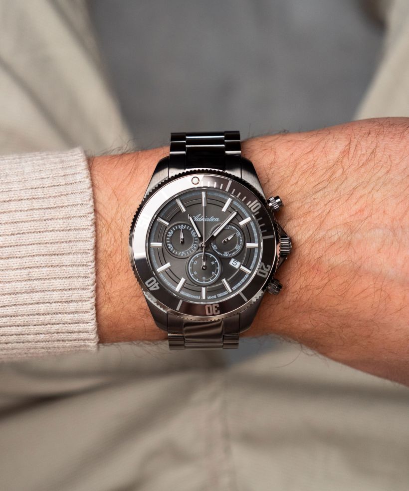 Годинник Чоловічий Adriatica Multifunction Chronograph