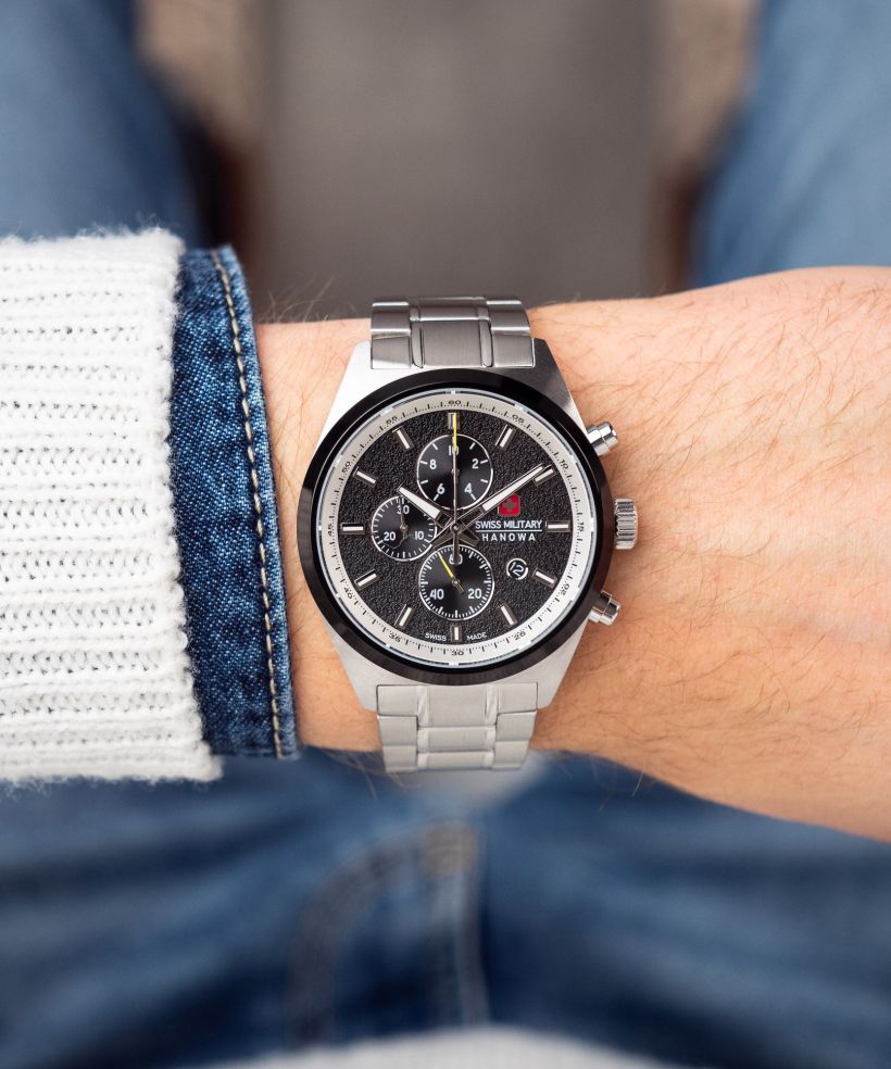 Годинник Чоловічий Swiss Military Hanowa Storm Chronograph