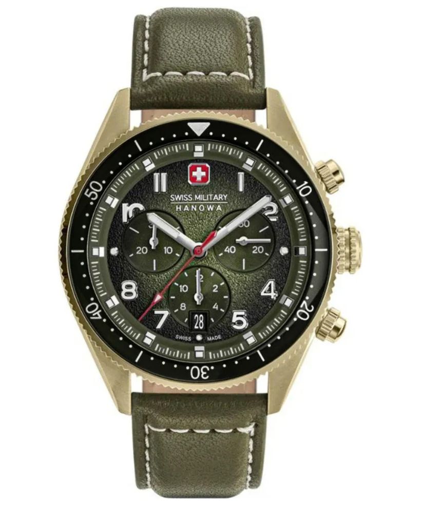 Годинник Чоловічий Swiss Military Hanowa Greyhound Chronograph