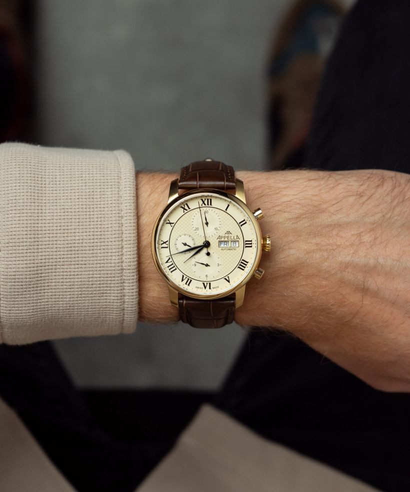 Годинник Чоловічий Appella Classic Automatic Chronograph