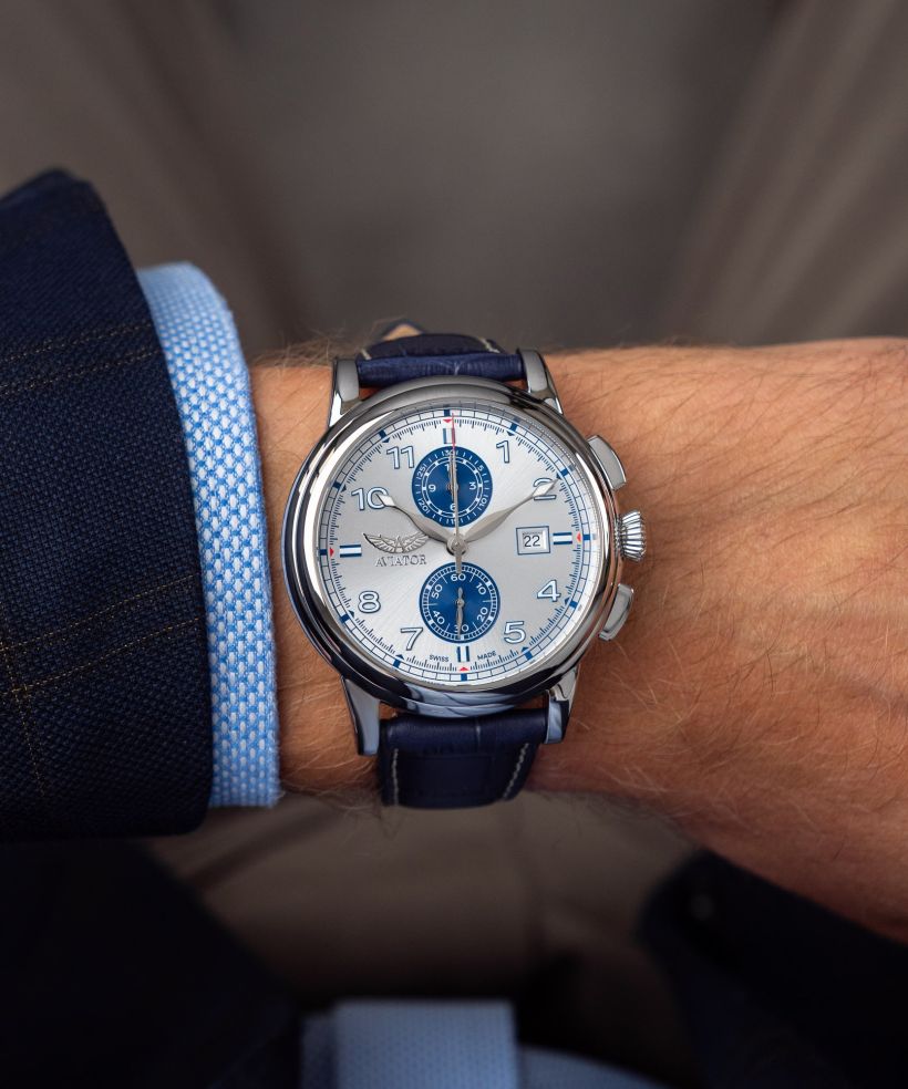 Годинник Чоловічий Aviator Douglas DC-3 Chronograph Limited Edition