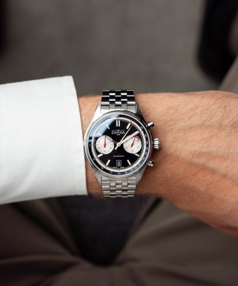 Годинник Чоловічий Davosa Newton Pilot Rally Automatic Chronograph Limited Edition