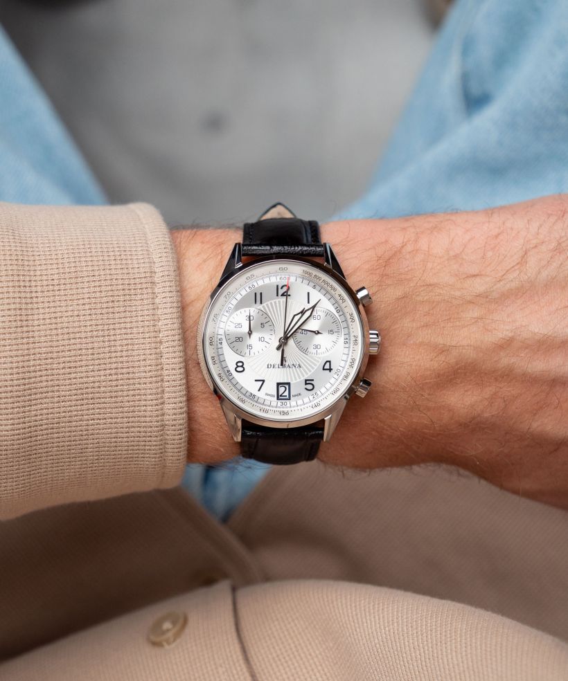 Годинник Чоловічий Delbana Retro Chronograph