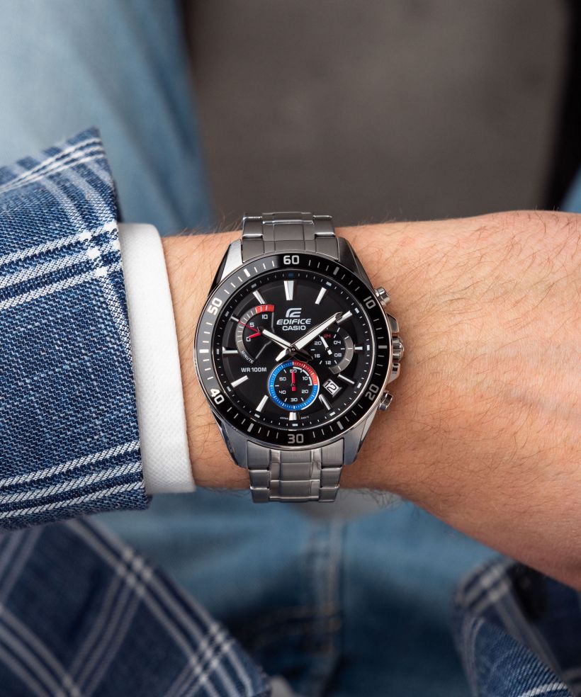 Годинник Чоловічий Casio Edifice Momentum Chronograph