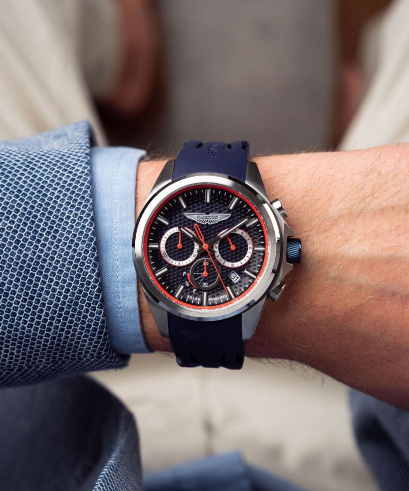 Годинник Чоловічий Aston Martin Thrill Heritage Line Solar Chronograph