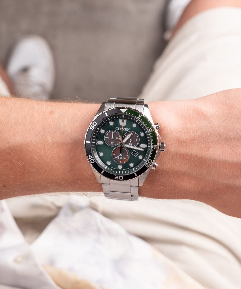 Годинник Чоловічий Citizen Sporty Aqua Eco-Drive Chronograph