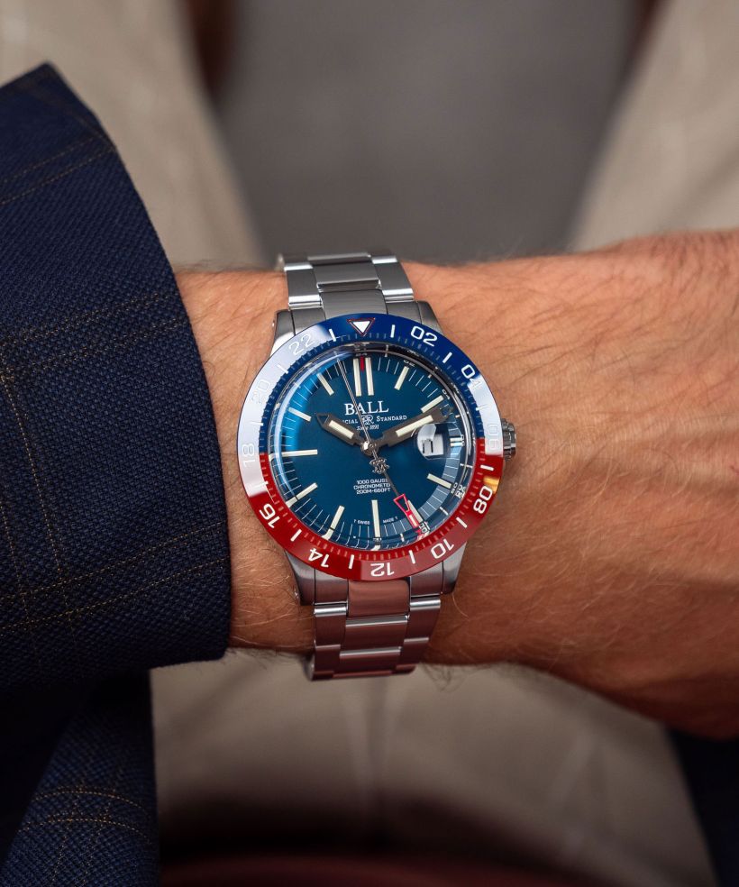 Годинник Чоловічий Ball Engineer III Outlier Automatic GMT Limited Edition